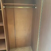 Vintage wardrobe with tapered legs
