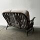 Vintage Mid-Century Ercol Windsor 2 seat sofa and armchair set
