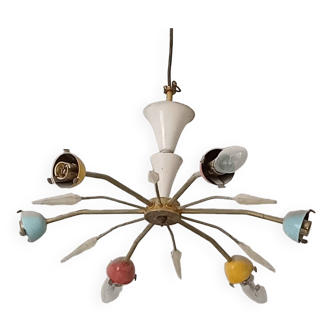 Vintage spider chandelier.
