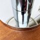 Floor lamp or globe table lamp in chrome and glass, mid-century space, 1960s.