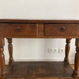 Solid wood table