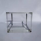 Marc Berthier Lucite Vintage Retro Side Table France 1970s
