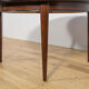Table à manger ronde en palissandre de style mid-century moderne modèle 55 par Gunni Omann pour Omann Jun, Danemark, années 1960.