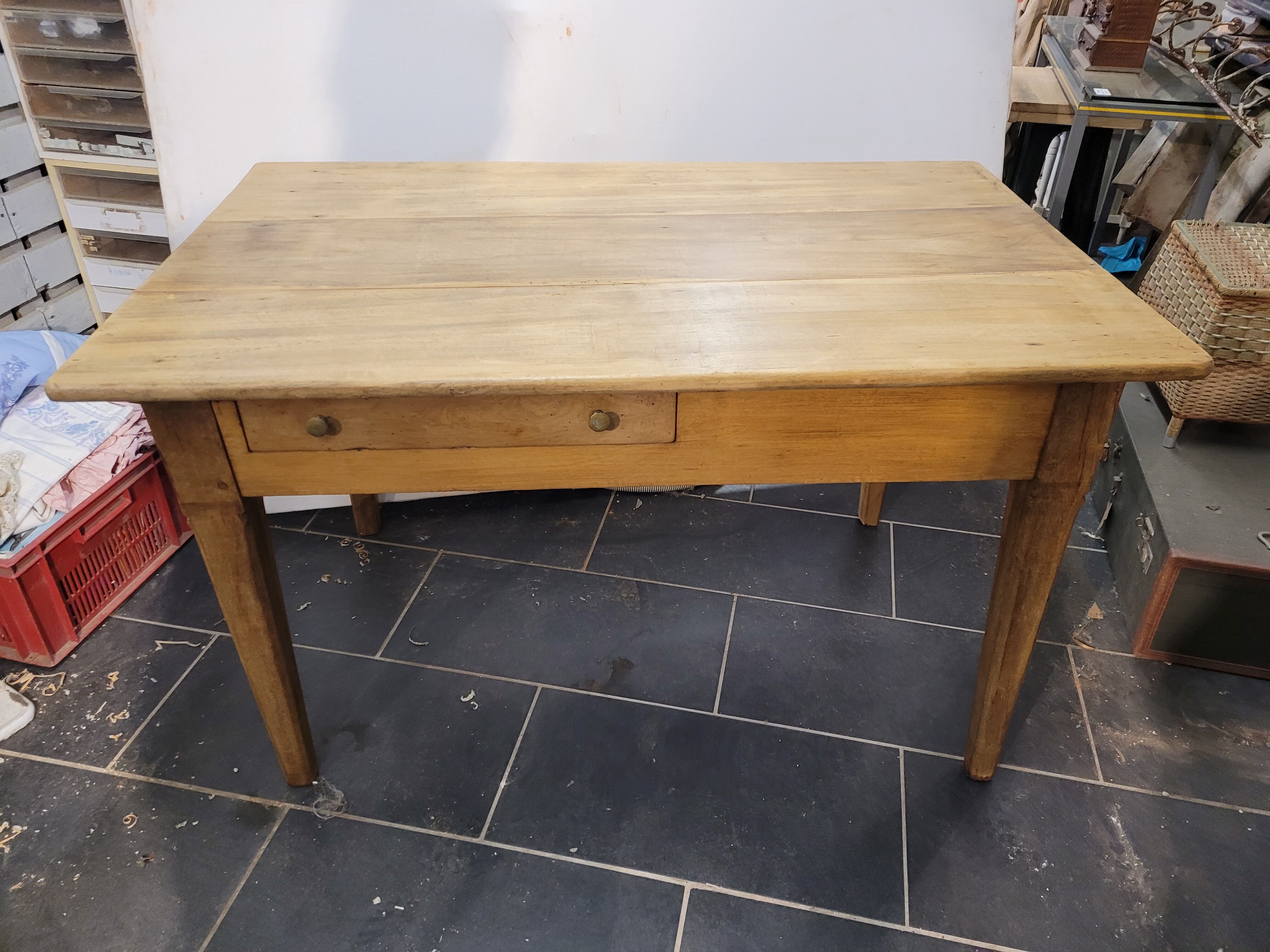 Old farmhouse table