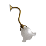 Gooseneck frosted glass Tulip applique