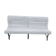 Slatted garden bench