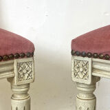 Pair of Louis XVI style armchairs