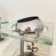 Lot de 2 appliques eyeball Space Age chrome vintage - années 70