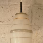 Hanging Lunel Lantern Texture Mid Century