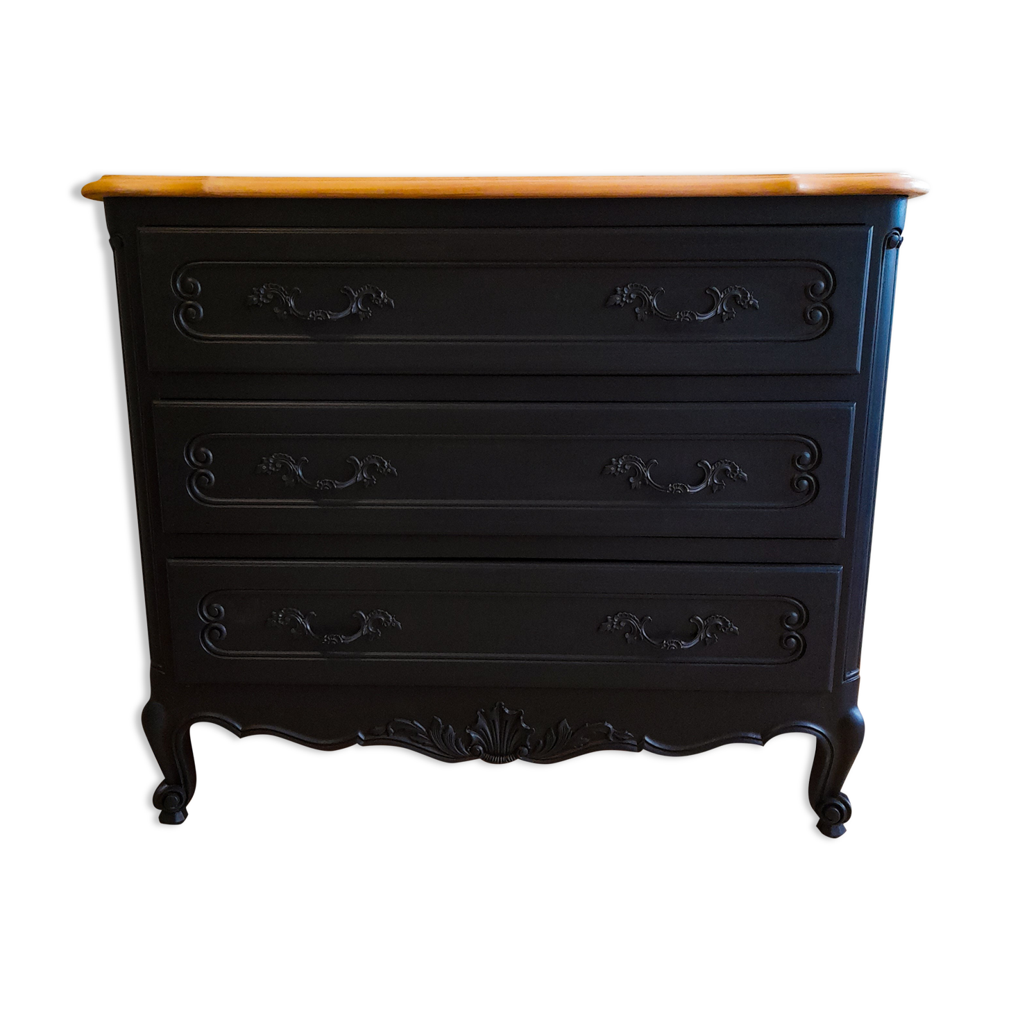 Commode style Louis XV rénovée