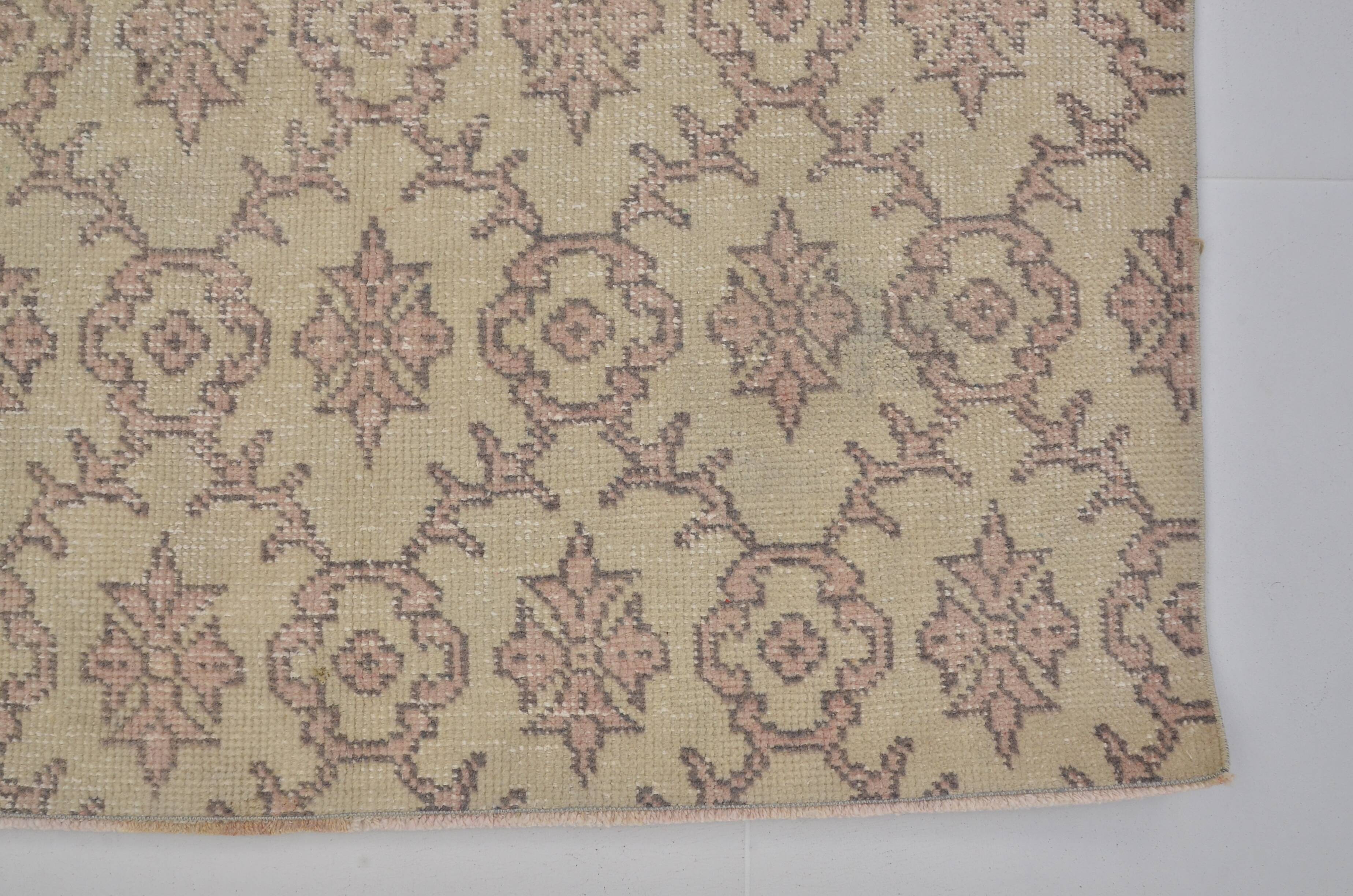 Oushak Neutral Handknotted Rug  sku 874