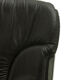 Set of 4 chrome metal and leather chairs