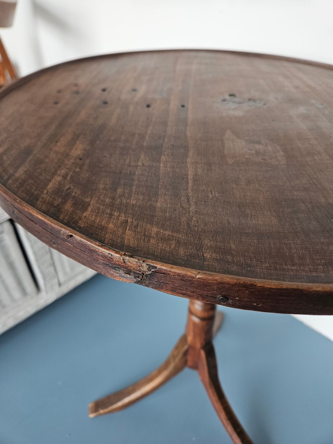 Antique wooden side table