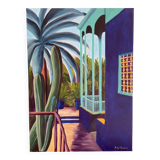 Acrylic on canvas Anne De Massiac