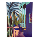Acrylique sur toile Anne De Massiac