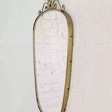 Miroir rétroviseur années 50 60 35x71cm