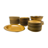 Service de table longchamps en grès - 45 pièces