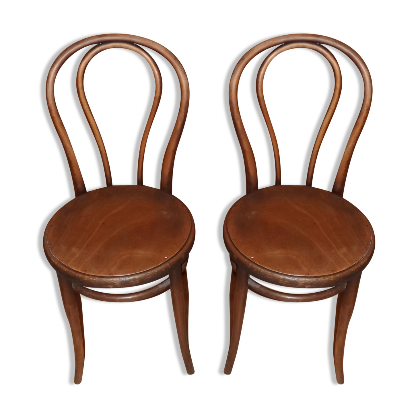 Chaises Thonet en bois courbé modèle n 18