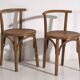 Set of antique Thonet chairs (circa 1920). Set of 4 pieces #3