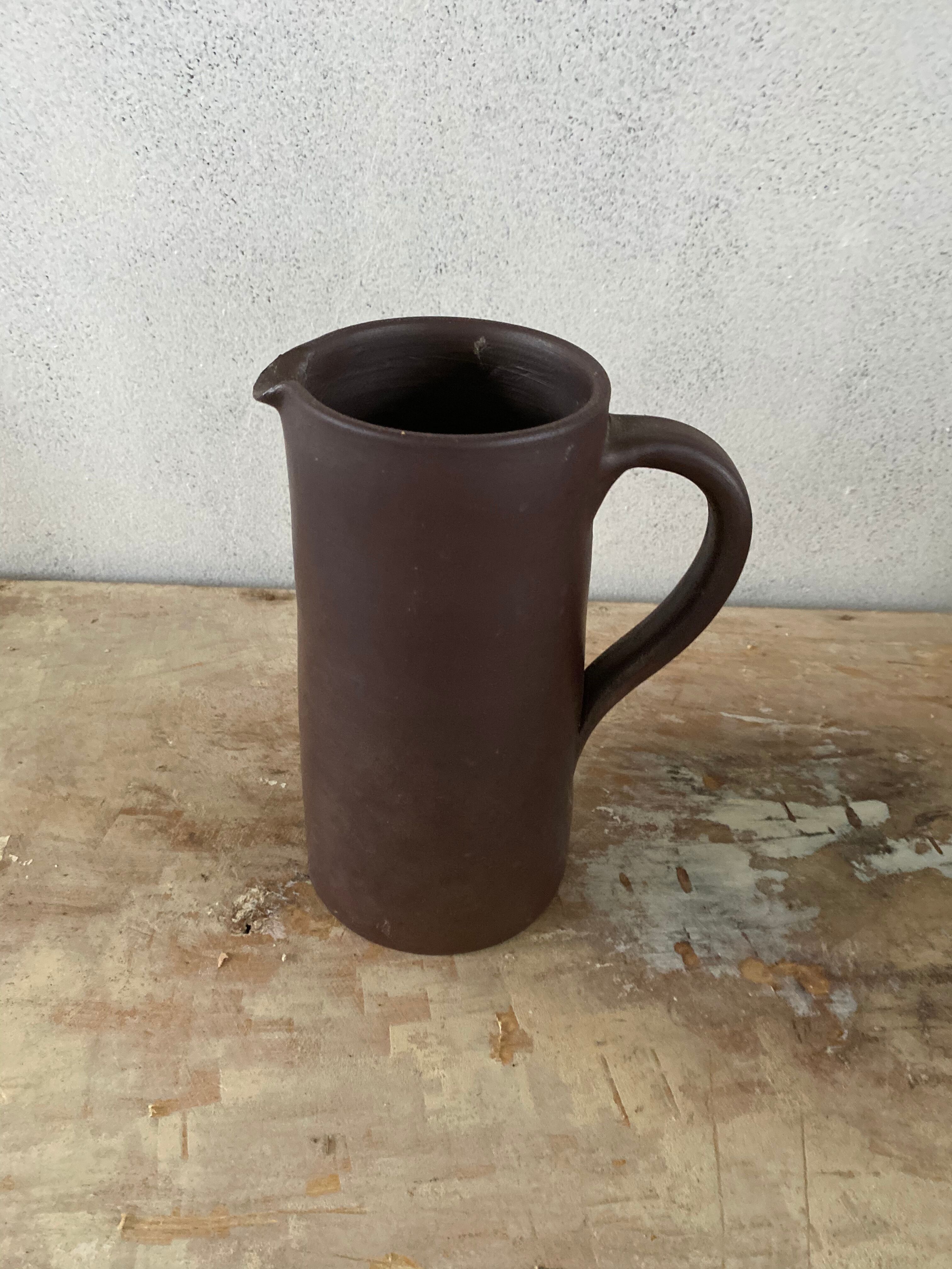 Pitcher in the ground