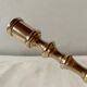 Pair of antique brass candlesticks