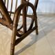 Vintage rattan magazine rack – natural curves and bohemian spirit