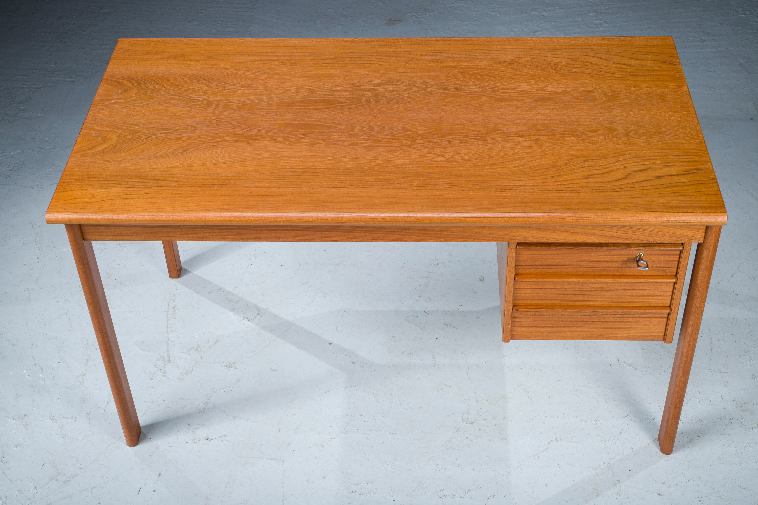 Danish teak desk by Peter Lovig Nielsen for Hedensted Mobelfabrik, 1961