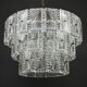 Lustre en cristal vintage, Italie, années 1960