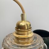 Vintage amber glass walker