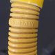 Yellow Hebi lamp by Isao Hosoe for Valenti, vintage pop yellow from the 1970s.