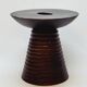 Bougeoir Scandinave En Bois Tourné Design Épuré