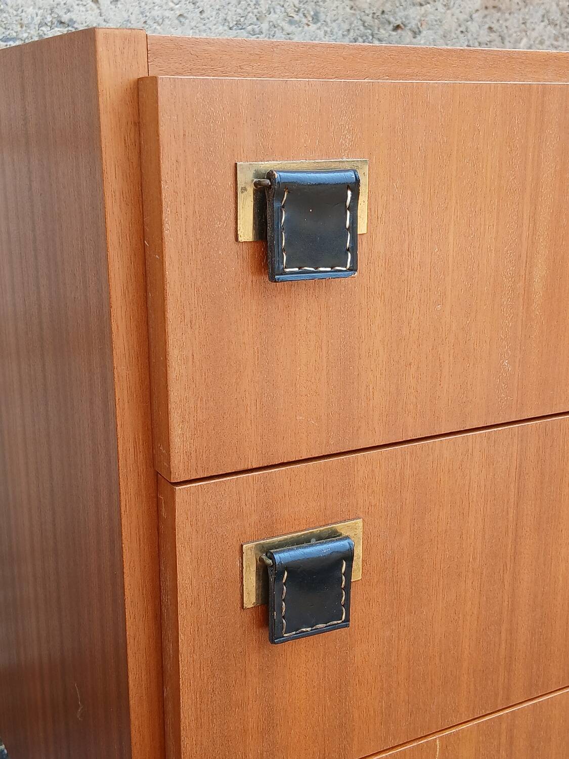 Commode Scandinave en teck, années 60