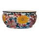 Vintage flowery ceramic from Schramberg, Jar, Planter, Cache Pot.