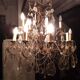 15-arm light-stamped chandelier