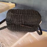 Old basket Osier Early twentieth century