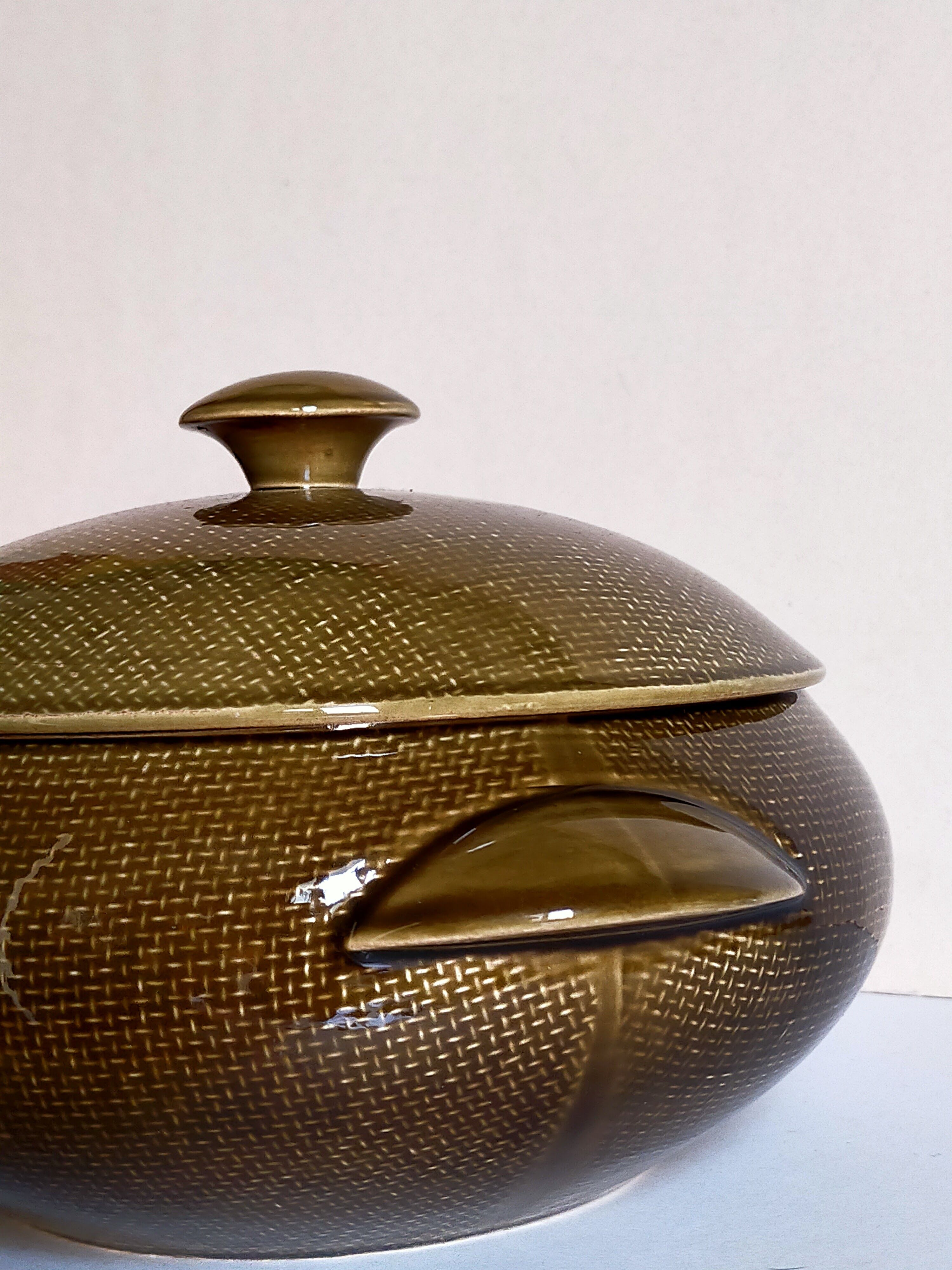 Soupière de Salins service "Miramar" 50s