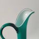 Vintage double glass vase-jug from Empoli (38 cm)