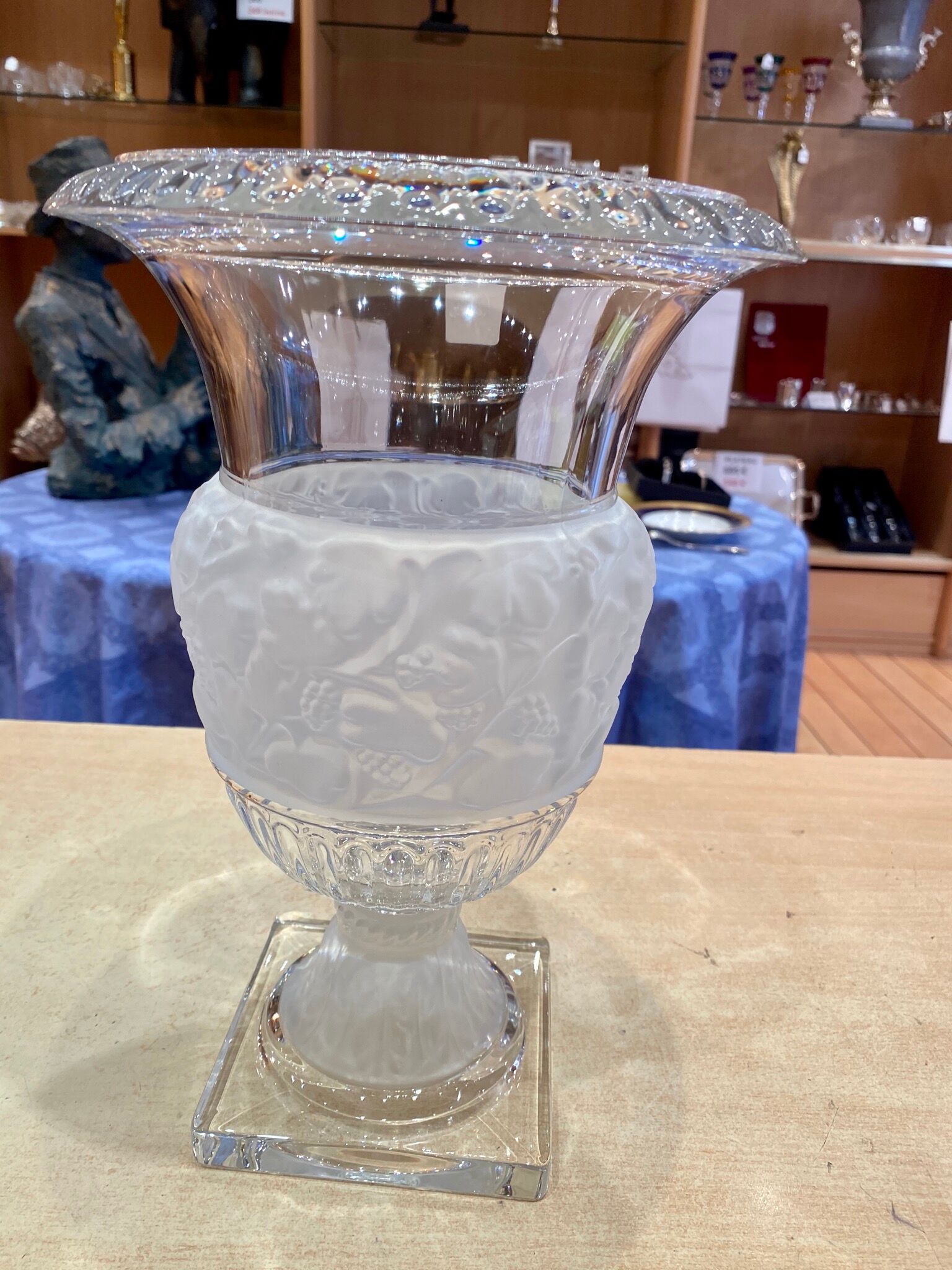 Vase Médicis en cristal