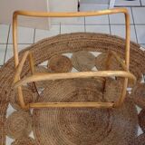 Ancien berceau vintage bambou/rotin