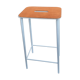Tabouret de bar Adam stool blanc et cuir