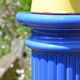 Royal blue column