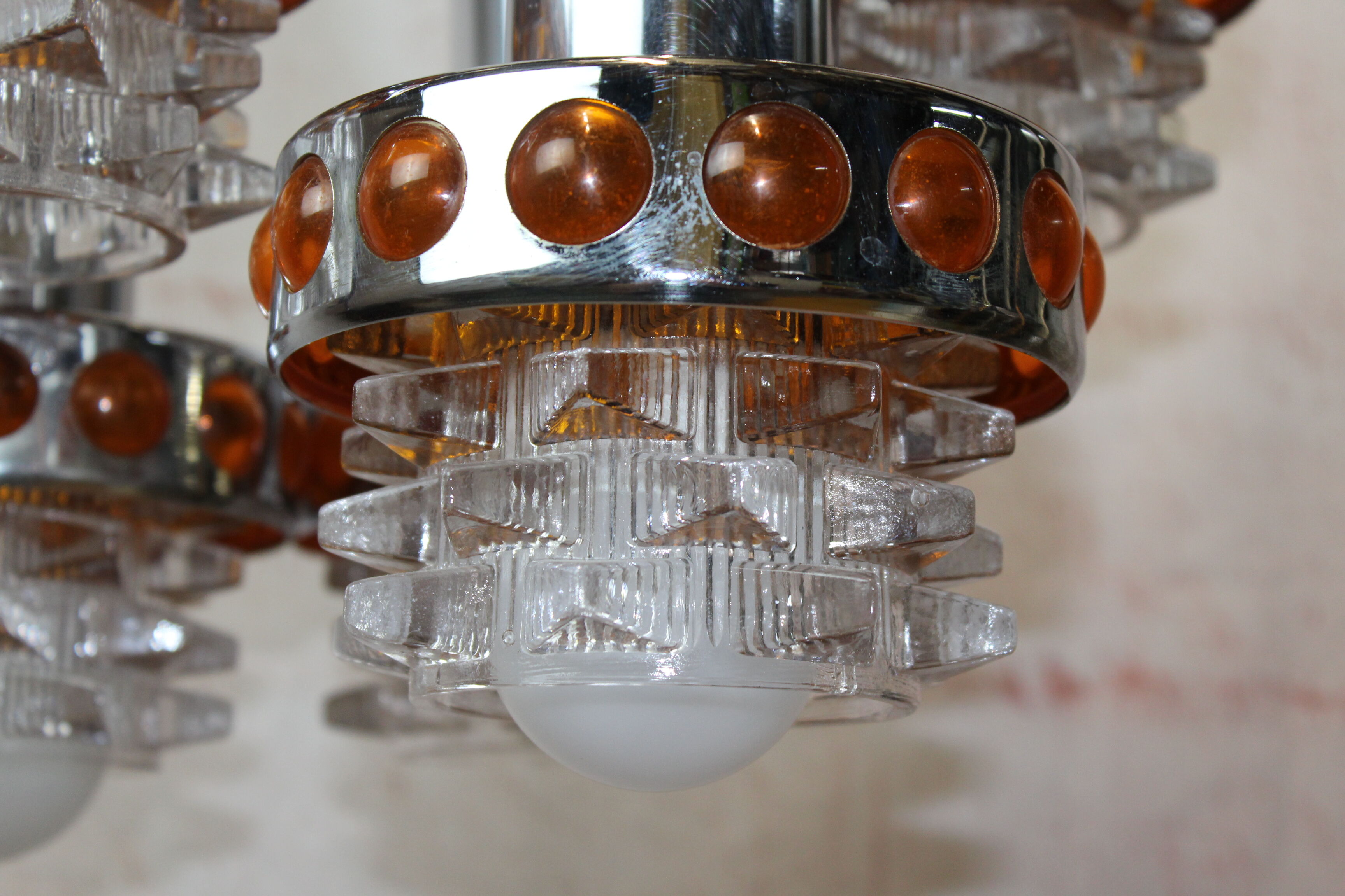Vintage Raak chandelier 1970