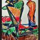 Original abstract drawings by KLAAS BOONSTRA