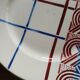 3 old Badonviller dinner plates