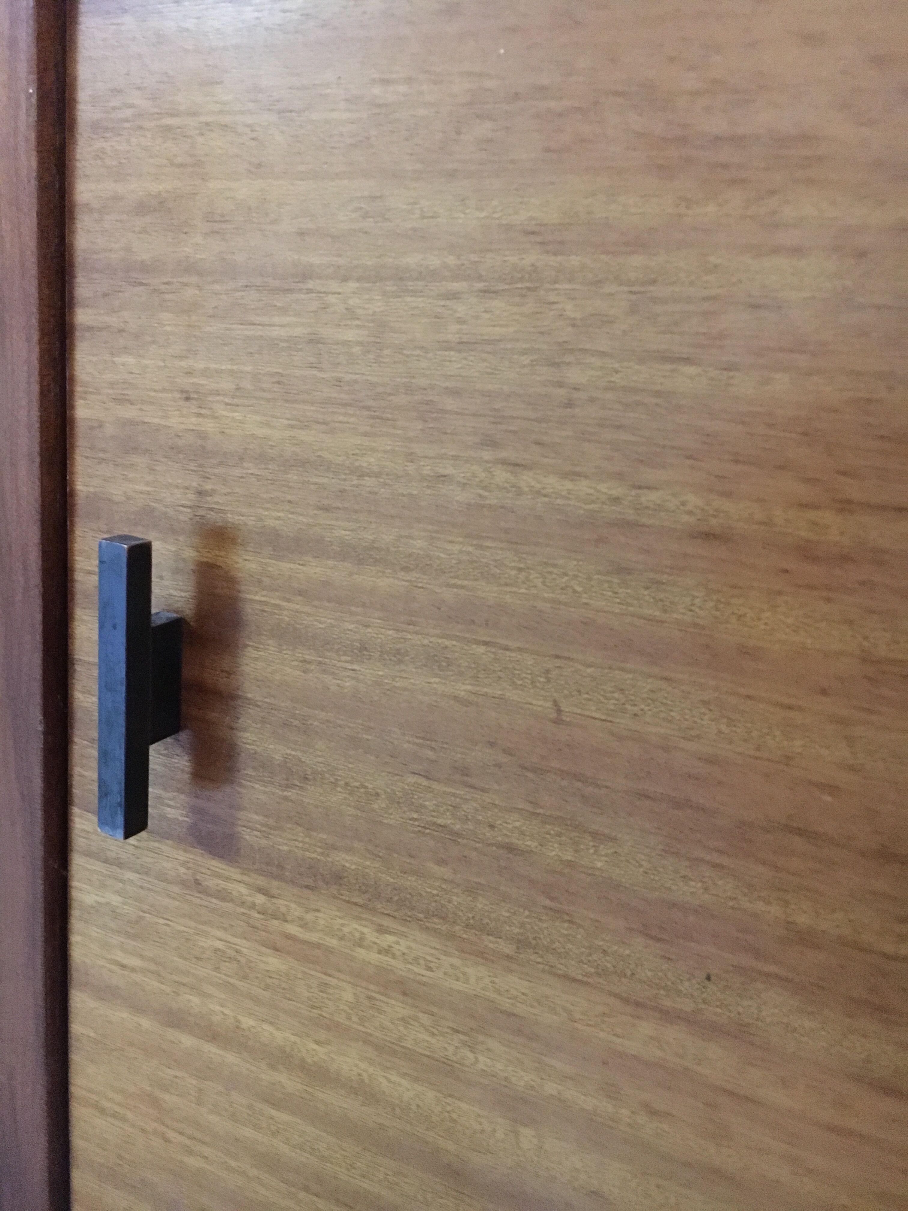 A sideboard in teak.