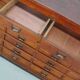 Large Dutch oak apothecary / filing cabinet or sideboard, 1930s