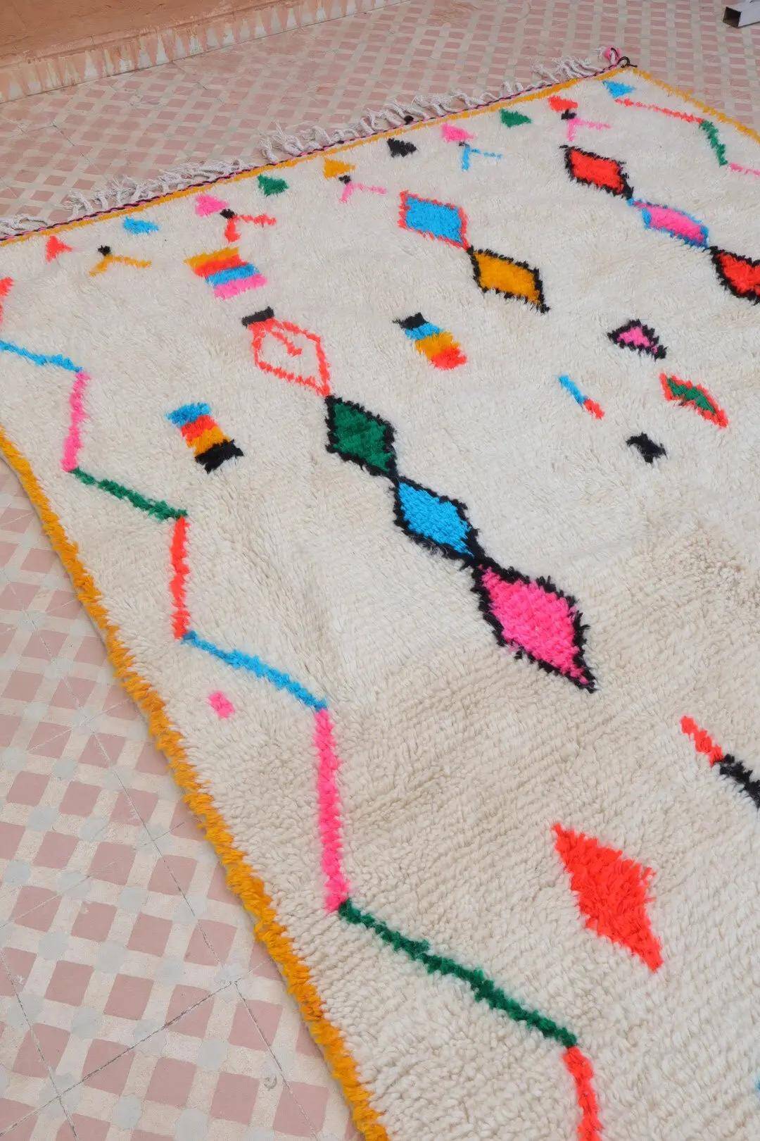 Handmade Berber rug Morocco 3 x 2 m