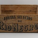 Vintage fruit wood box