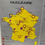 Map Scolaire La France Industrielle / Les Sources d'énergie - Editions MDI