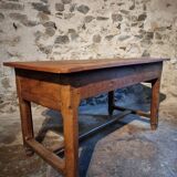 Rustic old oak table – Early 19th century